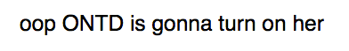 From the ONTD comments...